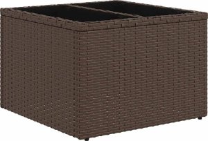 vidaXL 6-cz. zestaw wypoczynkowy do ogrodu, z poduszkami, brązowy 6