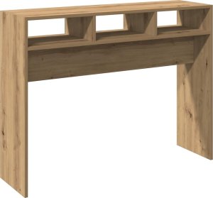 vidaXL Stolik konsolowy, dąb artisan, 105x30x80 cm 2