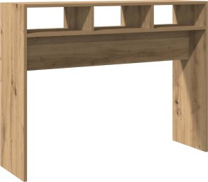 vidaXL Stolik konsolowy, dąb artisan, 105x30x80 cm 6