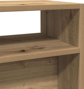 vidaXL Stolik konsolowy, dąb artisan, 105x30x80 cm 7