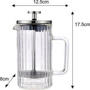 Klausberg ZAPARZACZ TŁOKOWY DO KAWY/HERBATY TERMICZNY 350ml KLAUSBERG KB-7756 4