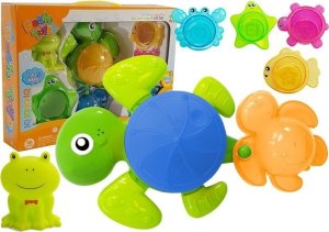 LeanToys Zabawki do kąpieli żółw LEAN Toys 1