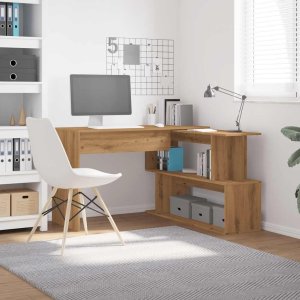 Biurko vidaXL Dąb Artisan 200 cm x 50 cm 3