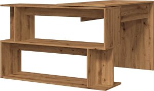 Biurko vidaXL Dąb Artisan 200 cm x 50 cm 6