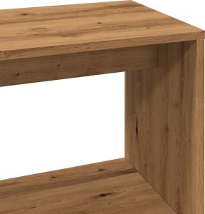 Biurko vidaXL Dąb Artisan 200 cm x 50 cm 7