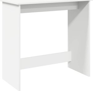 vidaXL vidaXL Biurko, białe, 80x40x75 cm, materiał drewnopochodny 2