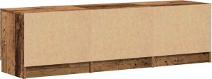 vidaXL Szafka pod telewizor, stare drewno, 140x35x40 cm 6