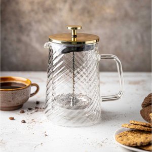 Klausberg ZAPARZACZ TŁOKOWY DO KAWY/HERBATY TERMICZNY 600ml KLAUSBERG KB-7766 7