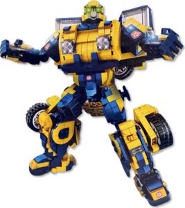 JOINCO Klocki Elefun Transformax Samochód i robot 621019 8