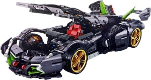 JOINCO Klocki Elefun - Roadster Samochód wyścigowy 673001 9