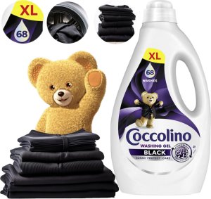 Coccolino  Coccolino Black & Dark XL Żel Do Prania Czarnych i Ciemnych Tkanin 68 Prań 2,72l 2