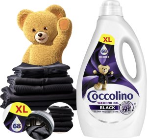 Coccolino  Coccolino Black & Dark XL Żel Do Prania Czarnych i Ciemnych Tkanin 68 Prań 2,72l 3