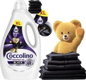 Coccolino  Coccolino Black & Dark XL Żel Do Prania Czarnych i Ciemnych Tkanin 68 Prań 2,72l 4