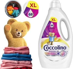 Coccolino  Coccolino Color XL Żel Do Prania Kolorowych Tkanin 68 Prań 2,72l 2
