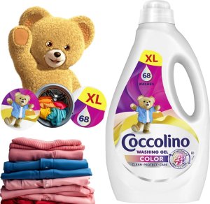 Coccolino  Coccolino Color XL Żel Do Prania Kolorowych Tkanin 68 Prań 2,72l 6