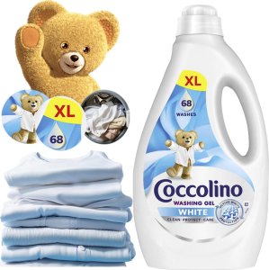 Coccolino  Coccolino White XL Żel Do Prania Białych Tkanin 68 Prań 2,72l 6