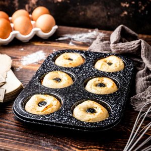 Klausberg GRANITOWA FORMA DO PIECZENIA 6 PĄCZKÓW DONUT KLAUSBERG KB-7840 2
