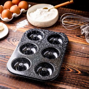 Klausberg GRANITOWA FORMA DO PIECZENIA 6 PĄCZKÓW DONUT KLAUSBERG KB-7840 9