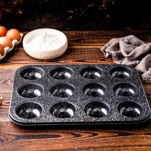 Klausberg KB-7841: Granitowa forma do pieczenia 12 pączków donut 4
