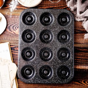 Klausberg KB-7841: Granitowa forma do pieczenia 12 pączków donut 5
