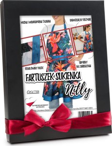 Froster Nitly Paradise Blue - Fartuch Sukienka - elegancki prezent dla Żony 3