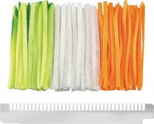 Rozdrabniacz Hendi Szatkownica mandolina japońska do plastrów słupków 3 wymienne ostrza Shogun 380 x 158 mm 6