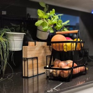 Ruhhy Koszyk dwupoziomowy na owoce/warzywa Ruhhy 24265 5