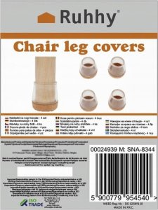 Ruhhy Nakładki na nogi krzesła - zestaw 4 szt. Ruhhy 3