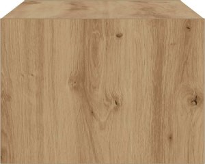 vidaXL vidaXL Szafka pod TV z oświetleniem LED, dąb artisan, 75x35,5x25 cm 8