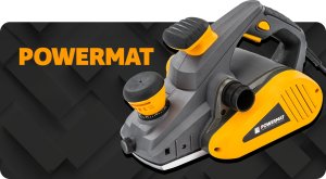 Powermat STRUG ELEKTRYCZNY DO DREWNA HEBLARKA 2000W HEBEL STOLARSKI STRUGARKA NOŻE 11