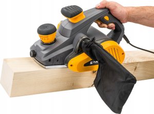 Powermat STRUG ELEKTRYCZNY DO DREWNA HEBLARKA 2000W HEBEL STOLARSKI STRUGARKA NOŻE 10