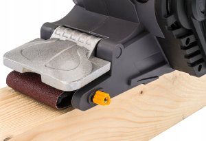 Szlifierka Powermat SZLIFIERKA TAŚMOWA DO DREWNA METALU RĘCZNA STOŁOWA Z REGULACJĄ MOCNA 2000W 5