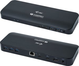 Stacja/replikator I-TEC i-tec Metal TB3HDMIDOCKIT stacja dokująca Przewodowa Thunderbolt 3 Czarny 1