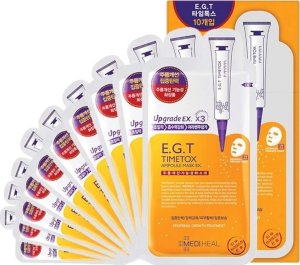 MEDIHEAL Mediheal Maska/ampułka przeciwzmarszczkowa E.G.T Timetox - 10 sztuk 1