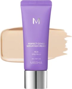 Missha Missha M Perfect Cover Krem BB z serum SPF50+ odcień 21 - 20 ml 1