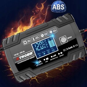 ExtraLink EXTRALINK AUTOMATYCZNY PROSTOWNIK DO AKUMULATORA 12/24V 8A NIEBIESKI 14
