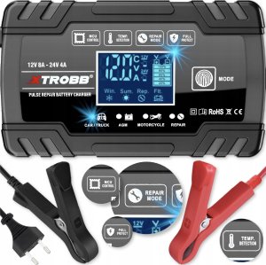 ExtraLink EXTRALINK AUTOMATYCZNY PROSTOWNIK DO AKUMULATORA 12/24V 8A NIEBIESKI 8