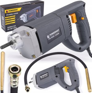 Powermat Wibrator Zagęszczarka do BETONU 1250W + Buława 2M 1