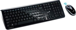 Klawiatura + mysz Genius Bezprzewodowy Zestaw Klawiatura + Mysz Genius SlimStar i820 2