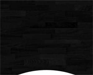 vidaXL Blat biurka, ciemnobrązowy, 100x80x2,5 cm, lite drewno dębowe 2