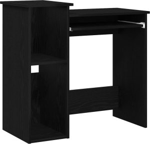Biurko vidaXL Czarne 84 cm x 40 cm 2