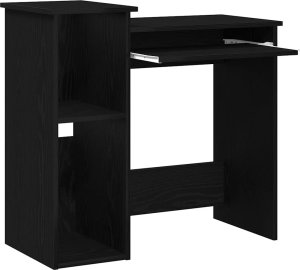 Biurko vidaXL Czarne 84 cm x 40 cm 4
