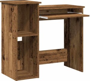 Biurko vidaXL Brązowe 84 cm x 40 cm 4