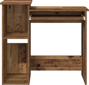 Biurko vidaXL Brązowe 84 cm x 40 cm 5