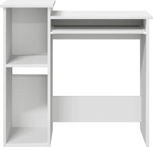 Biurko vidaXL Białe 84 cm x 40 cm 5