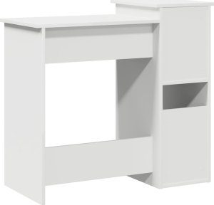 Biurko vidaXL Białe 84 cm x 40 cm 7