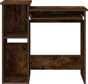 Biurko vidaXL Brązowe 84 cm x 40 cm 5