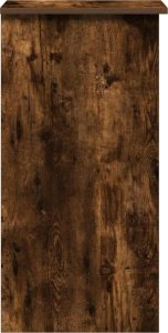 Biurko vidaXL Brązowe 84 cm x 40 cm 6