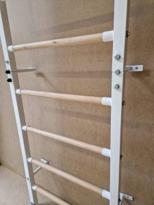 Małpiszon Drabinka gimnastyczna do ćwiczeń metalowa beżowa Sport Child 5