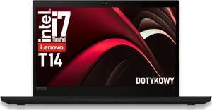 Laptop Lenovo ThinkPad T14 i7-10610U 32GB 1TB SSD Dotykowy FHD IPS Win11 Pro LTE  Szybki Biznesowy 1